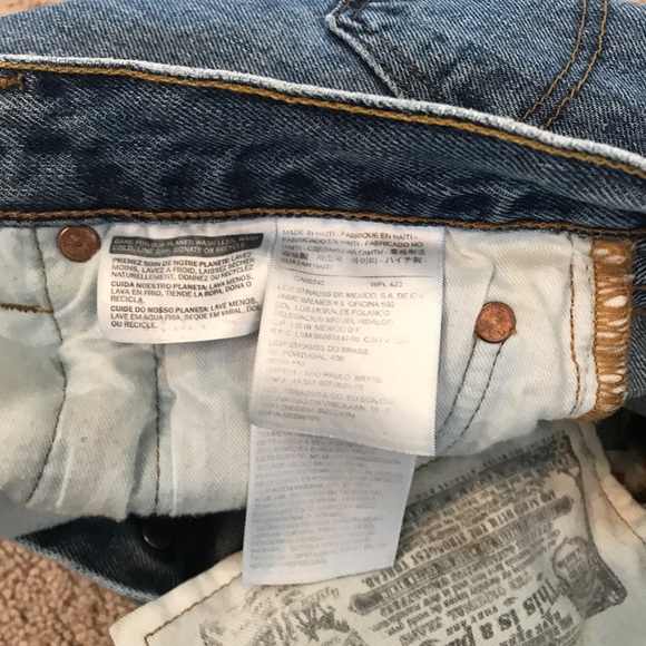 Vintage 1993 Levi’s Button Fly 501 Jeans - Picture 5 of 13